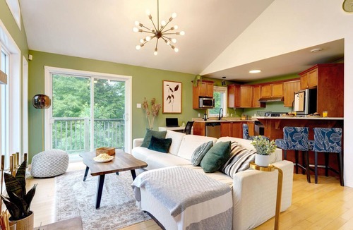 Wentworth-Nord House | Waterfront, hot tub, dock, beautiful view
