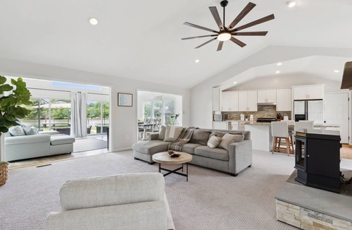 Chester House | Waterfront | Hot Tub, Fire Pit & Views