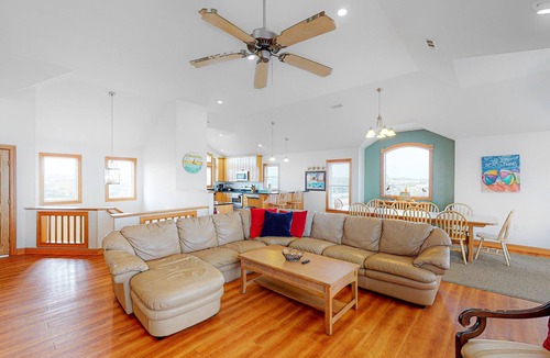 Buxton House | Waterfront house with pool, hot tub, pool table, elevator & ocean view