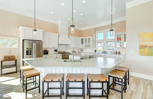 Rockport House | Waterfront infinity pool paradise with stunning sunset views at The Reserve