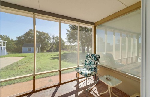 Mannford House | Waterfront Keystone Lake Gem: Private Dock, Kayaks