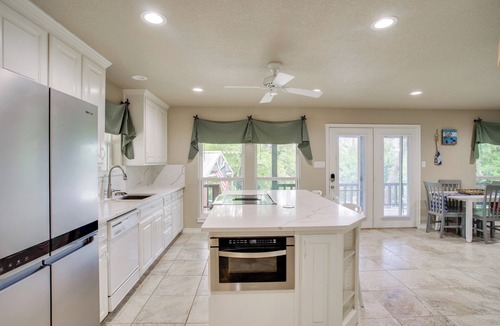 Lake Bridgeport House | Waterfront Lake Bridgeport Home w/Private Dock