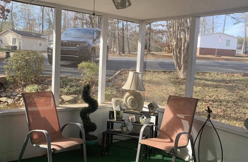Bracey House | Waterfront Lake Gaston Retreat with beautiful views, Gameroom and covered deck.