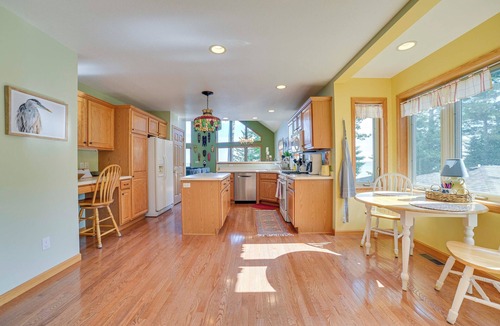 Rogers City Cottage | Waterfront Lake Huron Getaway w/Private Beach!