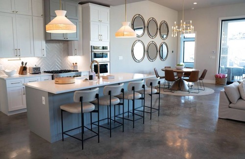 Marble Falls House | Waterfront Lake LBJ Luxury Home- Heated Pool, Fishing Dock & Views- Sleeps 22