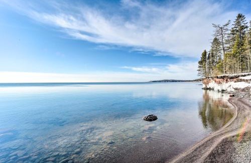 Two Harbors House | Waterfront Lake Superior Cabin Fire Pit and More!