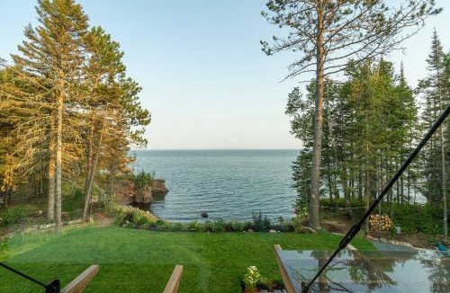 Two Harbors House | Waterfront Lake Superior Cabin Fire Pit and More!