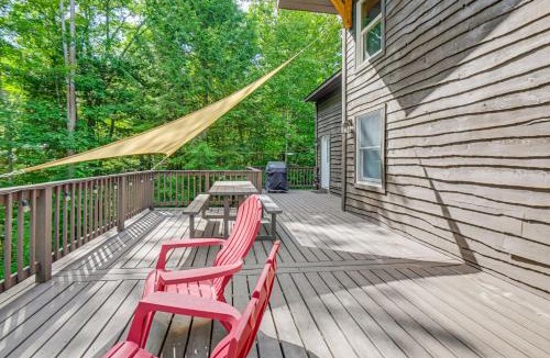 New Durham House | Waterfront Lakes Region Home on Private Cove!