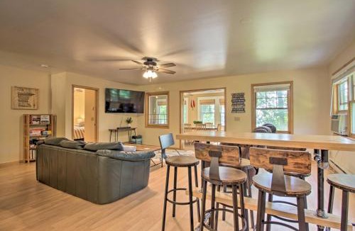 Cass Lake House | Waterfront Leech Lake Cabin with Dock, Fire Pit
