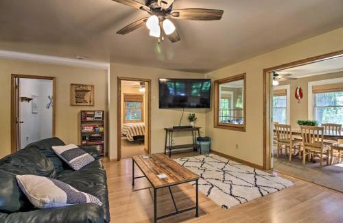Cass Lake House | Waterfront Leech Lake Cabin with Dock, Fire Pit