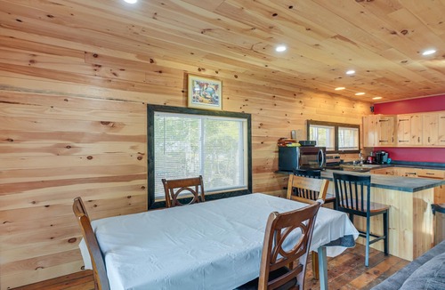 Lincoln House | Waterfront Lincoln Home w/2 Decks & Fire Pit