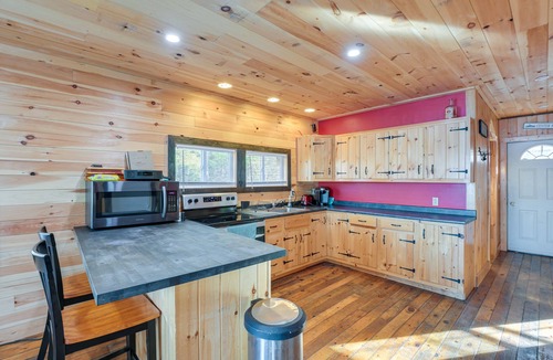 Lincoln House | Waterfront Lincoln Home w/2 Decks & Fire Pit