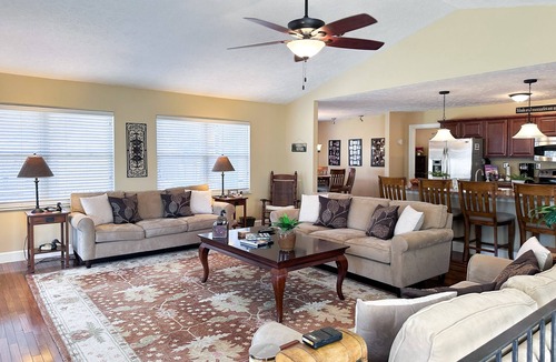 Maynardville House | Waterfront living with private dock, private boat launch, kayaks & firepit