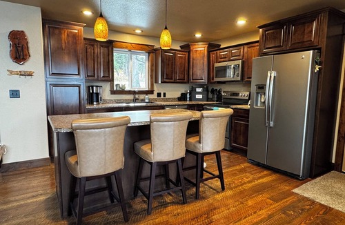 Seeley Lake Cabin | Waterfront Lodge on Placid Lake. Dock, Hot Tub & Year-Round Adventure