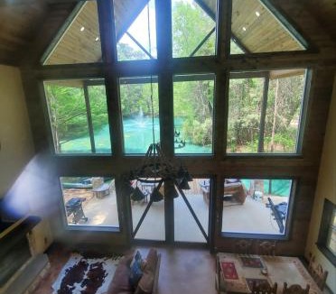 Waller House | Waterfront Lonestar Cabin in a Magical Forest