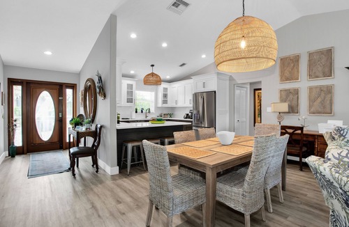 Key Colony Beach House | Waterfront Luxury Home with Pool and Boat Dock