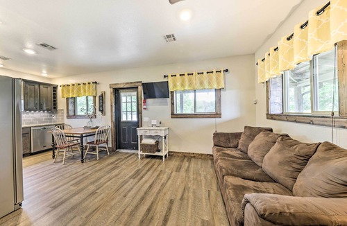 Nevada Cabin | Waterfront Missouri Escape w/Private Pond & Dock!