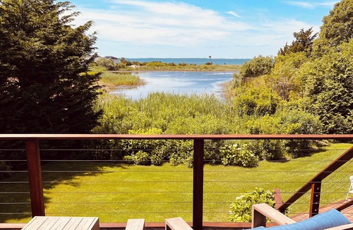 Lion Head Beach House | Waterfront Modern Retreat - Heated Pool & Spa