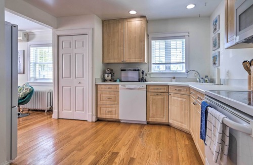 Rose Haven House | Waterfront North Beach Home ~ 2 Mi to Beach!