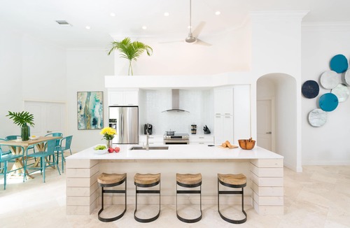 Coury House | Waterfront Oasis with Boat Dock & Pool!