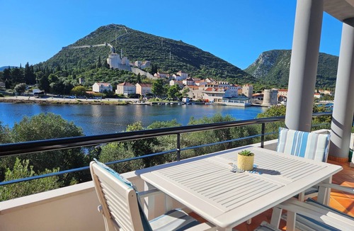 Mali Ston Apartment | Waterfront Oasis by Interhome
