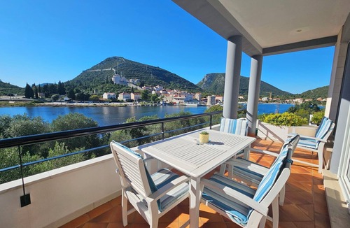Mali Ston Apartment | Waterfront Oasis by Interhome