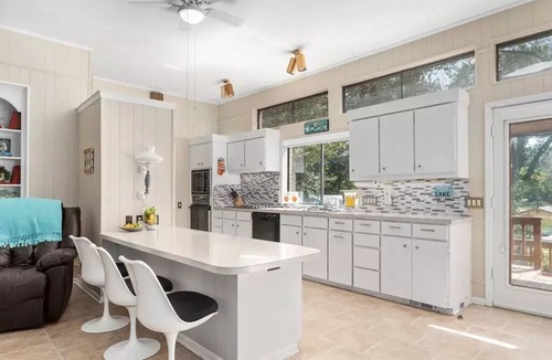 Leisure Land House | Waterfront Oasis, Huge Deck, Fire Pit, Outdoor TV, Sleeps 8, Games +