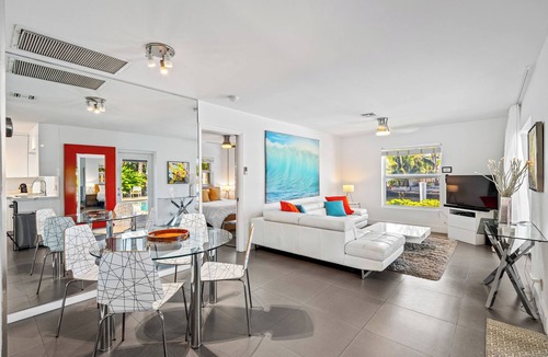 Wilton Manors House | Waterfront Oasis w/Pool + Sunset Views & Dock