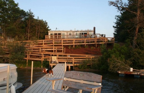 Mashpee House | Waterfront on John's Pond with 70 foot Private Dock