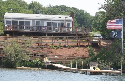 Mashpee House | Waterfront on John's Pond with 70 foot Private Dock