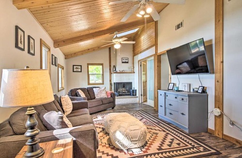 Onamia House | Waterfront Onamia Retreat w/Dock & Fire Pit!