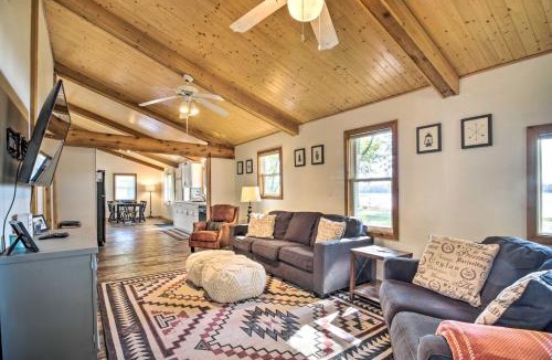 Onamia House | Waterfront Onamia Retreat w/Dock & Fire Pit!