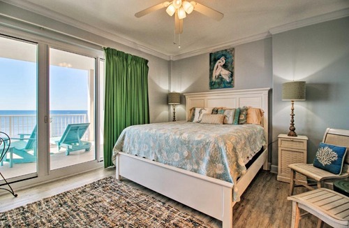 Orange Beach East Apartment | Waterfront Orange Beach Condo with Beach Access