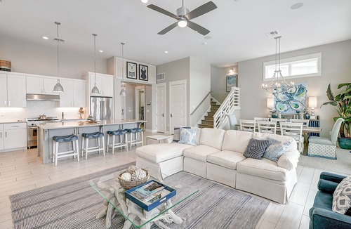 Rockport House | Waterfront paradise with private pool, dock, poolside TV & multi-TV game room