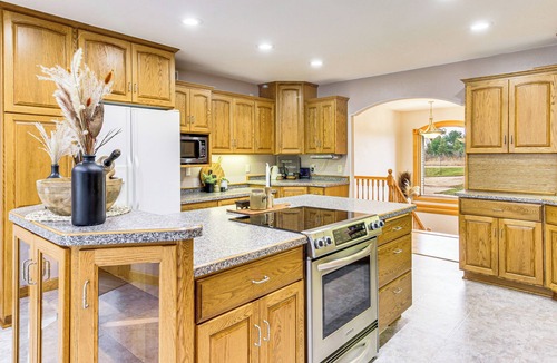 Ashby House | Waterfront Pelican Lake Gem in Ashby!