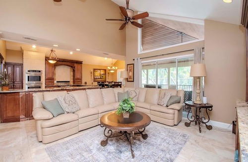Lake Tarpon Estates House | Waterfront Pool Home with Private Dock