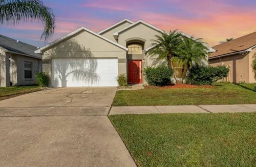 Eagle Pointe South House | Waterfront Pool Oasis & Game room Close to Disney