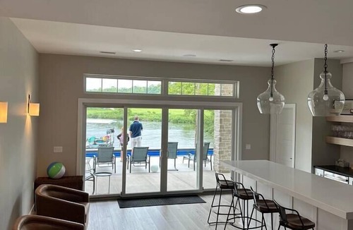 Camdenton House | Waterfront & private pool (in old kinderhook golf resort)