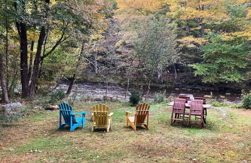 Livingston Manor Cabin | Waterfront property, perfect winter getaway, directly on the Willowemoc!