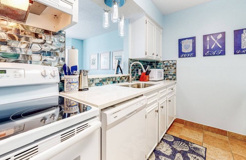 Corpus Christi Condo | Waterfront retreat with WiFi, washer/dryer, & dock - close to the beach