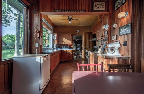 Frontenac House | Waterfront Retreat on Round Island with boat dock