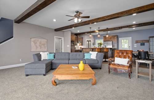 Belhaven House | Waterfront Retreat w Dock, Boat Access, Parking, Kayaks, Firepit, Grill