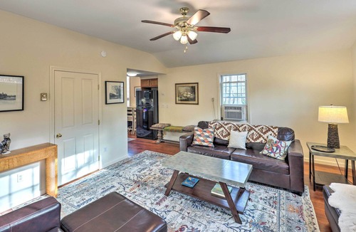 South Britain House | Waterfront Retreat w/Boat Dock & Fire Pit!