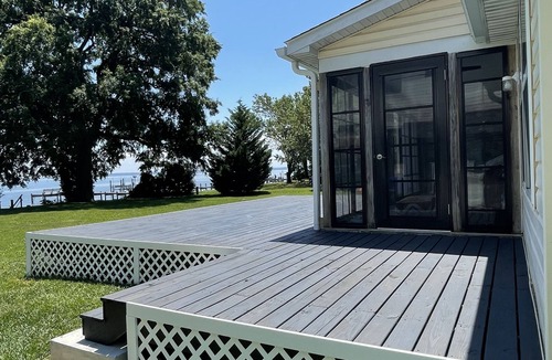 Cobb Island House | Waterfront River View Home with pier and beach!