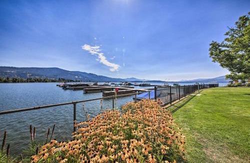 Sandpoint Apartment | Waterfront Sandpoint Condo Lake Access!