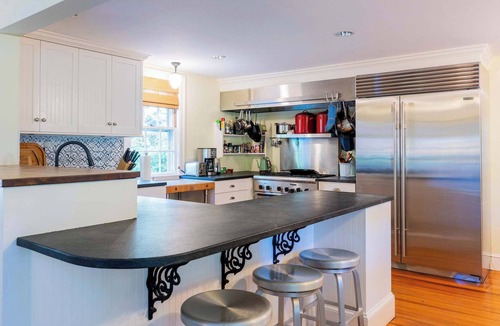 Saunderstown House | Waterfront Saunderstown Estate with Private Dock