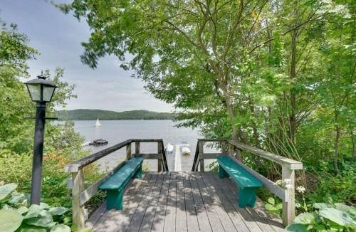 Schroon Lake House | Waterfront Schroon Lake Home with Boat Dock!