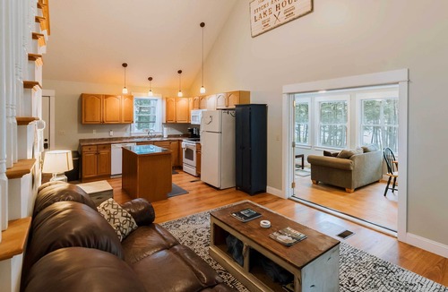 Bowerbank House | Waterfront Sebec Lake Home w/Yard + Fire Pit