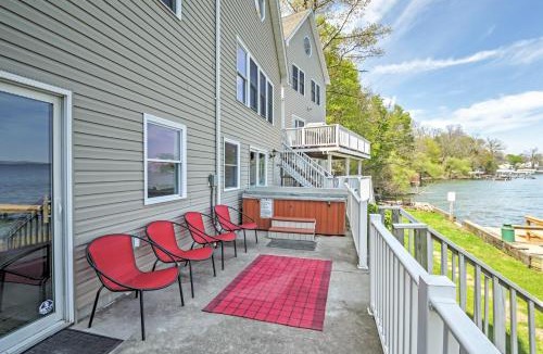 Geneva House | Waterfront Seneca Lake House: Fire Pit + Boat Dock