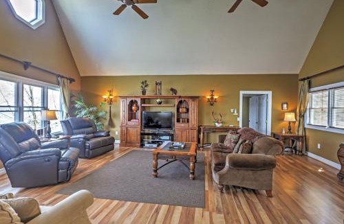 Geneva House | Waterfront Seneca Lake House: Fire Pit + Boat Dock